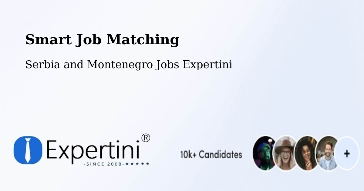 Intelligent Job Matching – Jarvis - Serbia and Montenegro Jobs Expertini
